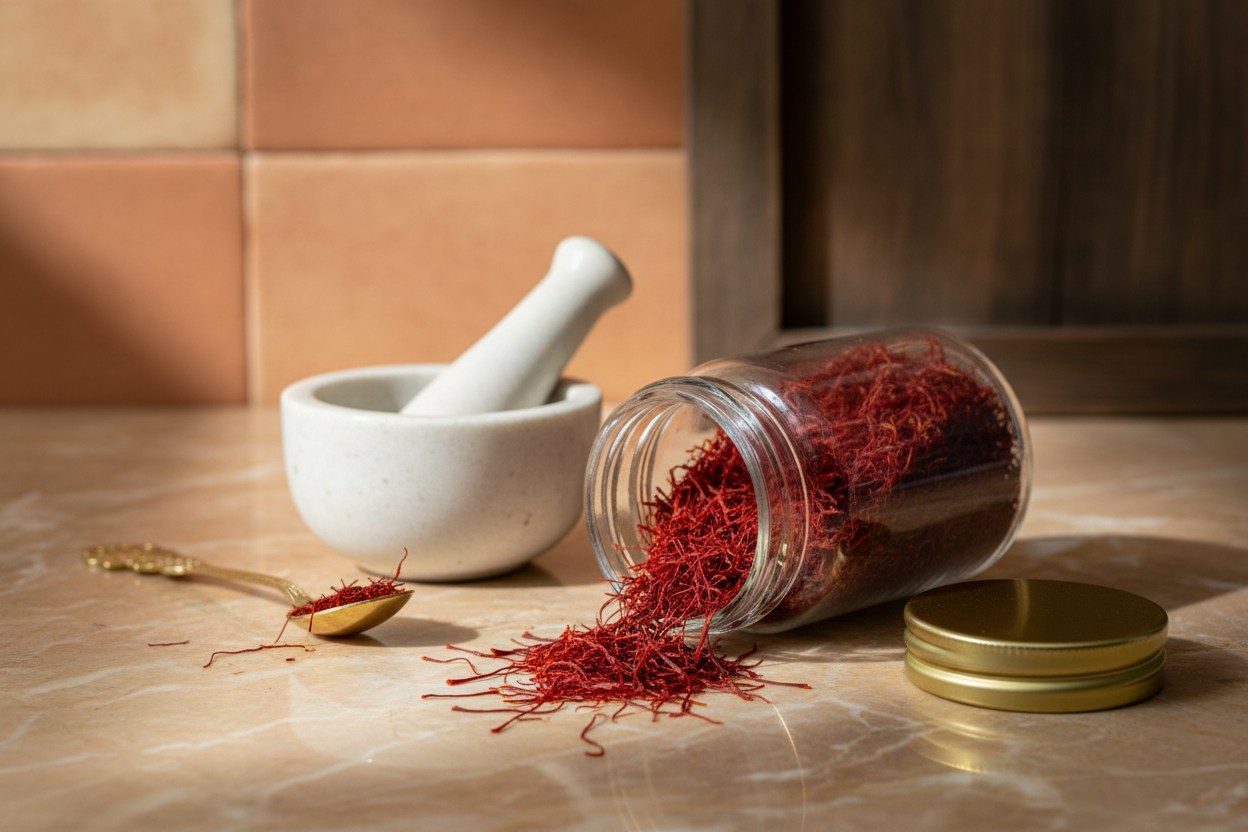 Authentic Saffron Threads Negin Grade
